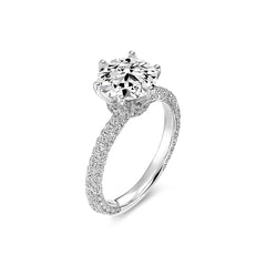 Round Brilliant Cut Diamond Engagement Ring - Dracakis Jewellers