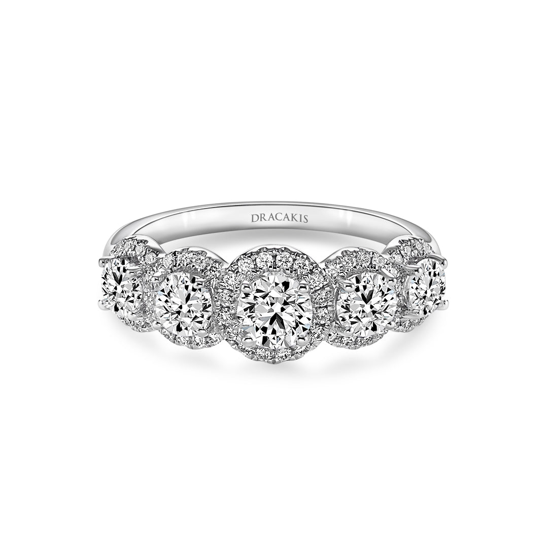 Brilliant Cut Diamond Dress Ring - Dracakis Jewellers