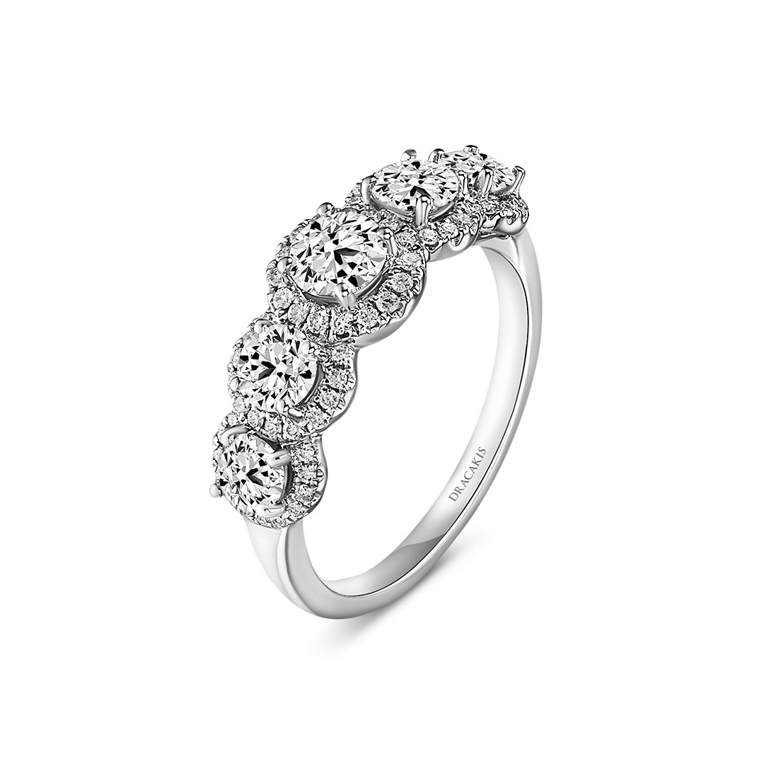 Brilliant Cut Diamond Dress Ring - Dracakis Jewellers