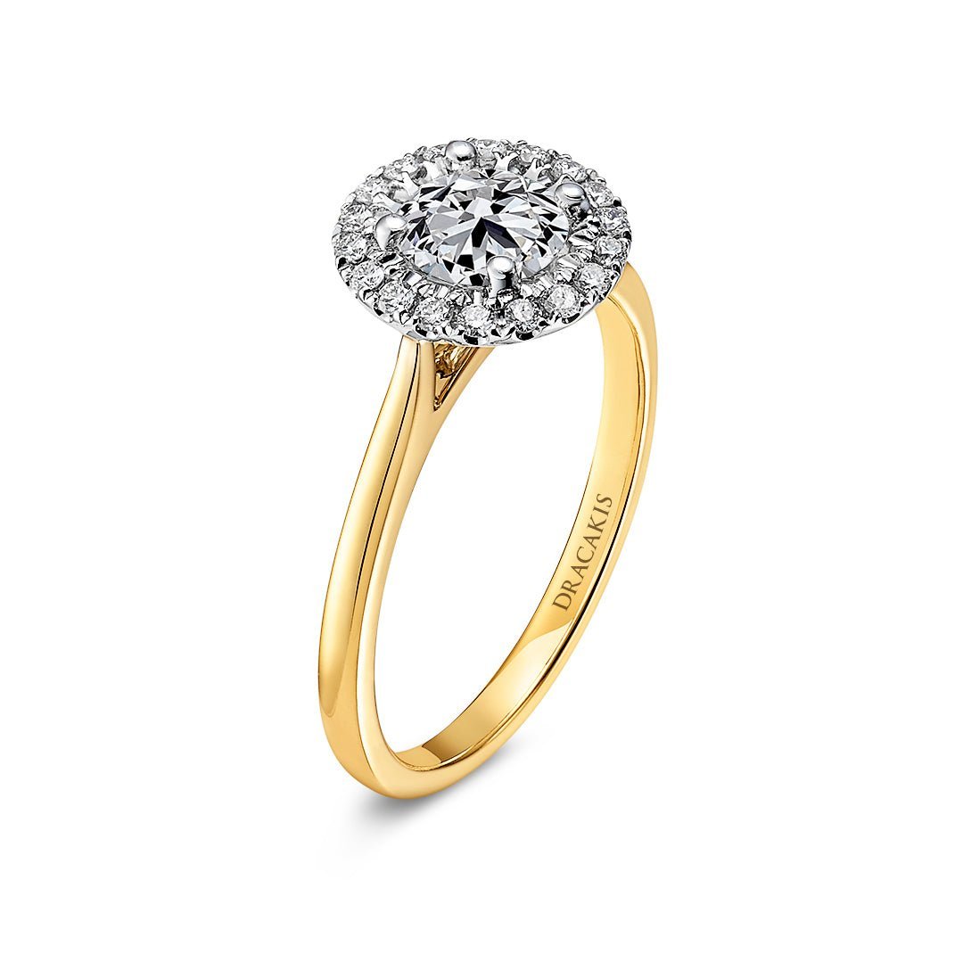 Brilliant Cut Diamond Engagement Ring - Dracakis Jewellers