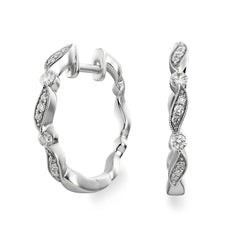 Brilliant Cut Diamond Earrings - Dracakis Jewellers