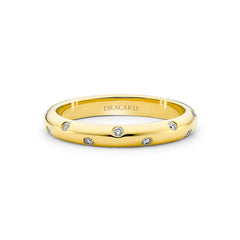 Brilliant Cut Drop Set Diamond Ring - Dracakis Jewellers