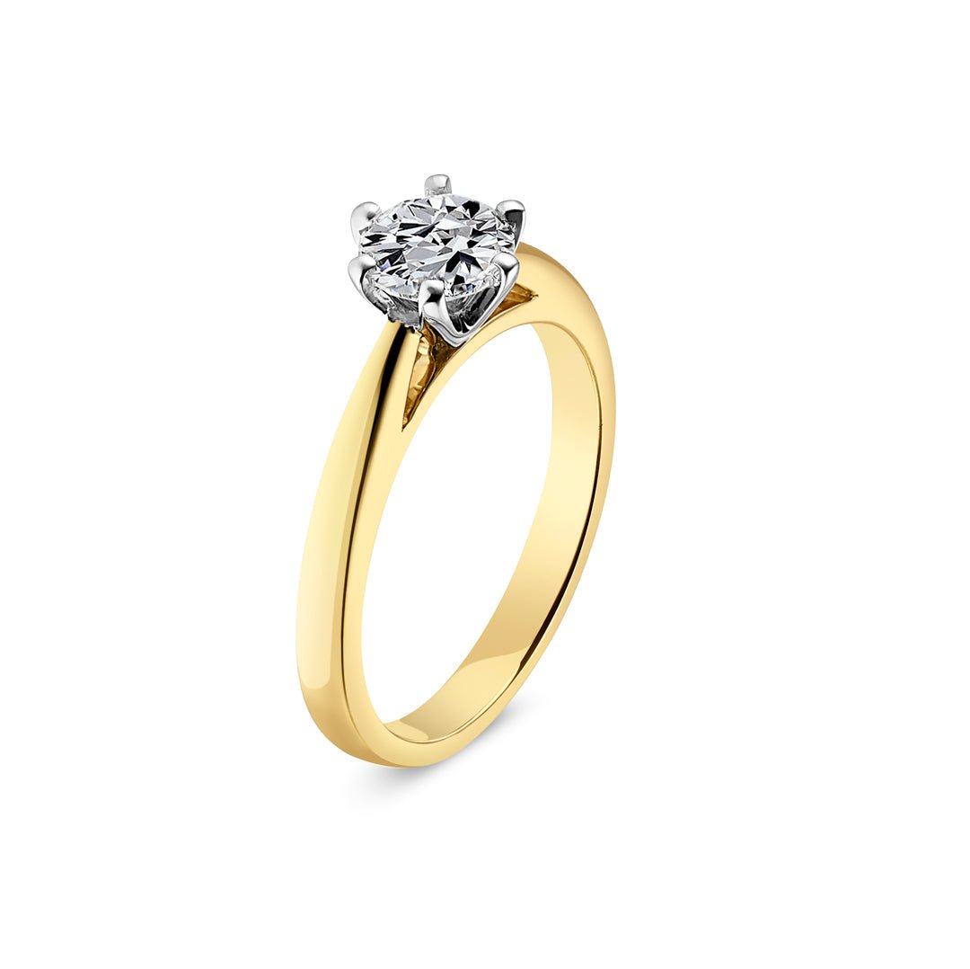 Brilliant Cut Diamond Engagement Ring - Dracakis Jewellers