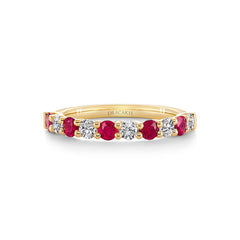 Ruby & Diamond Ring - Dracakis Jewellers