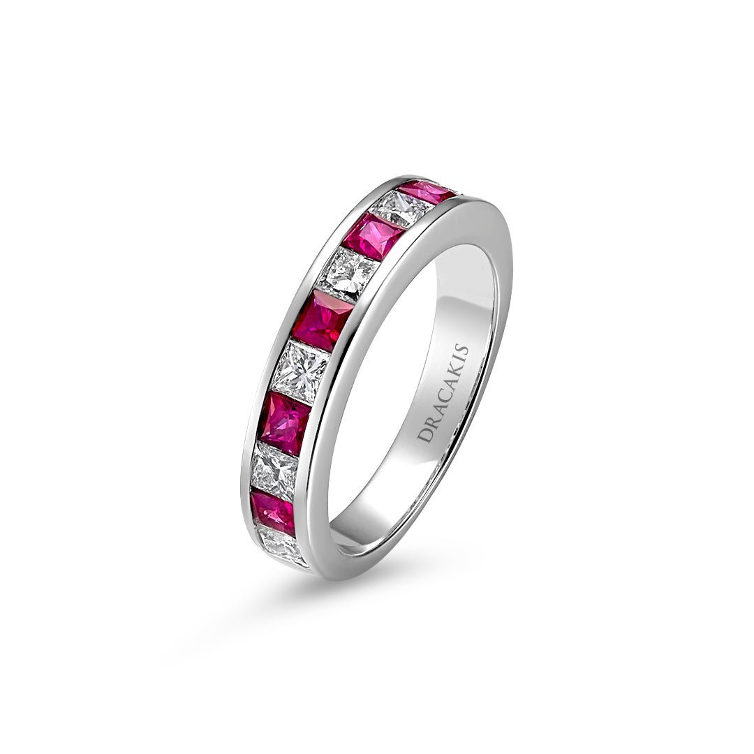 Ruby & Diamond Ring - Dracakis Jewellers