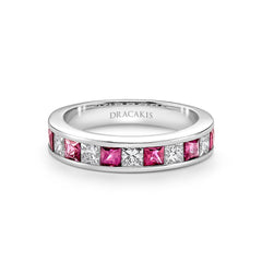 Ruby & Diamond Ring - Dracakis Jewellers