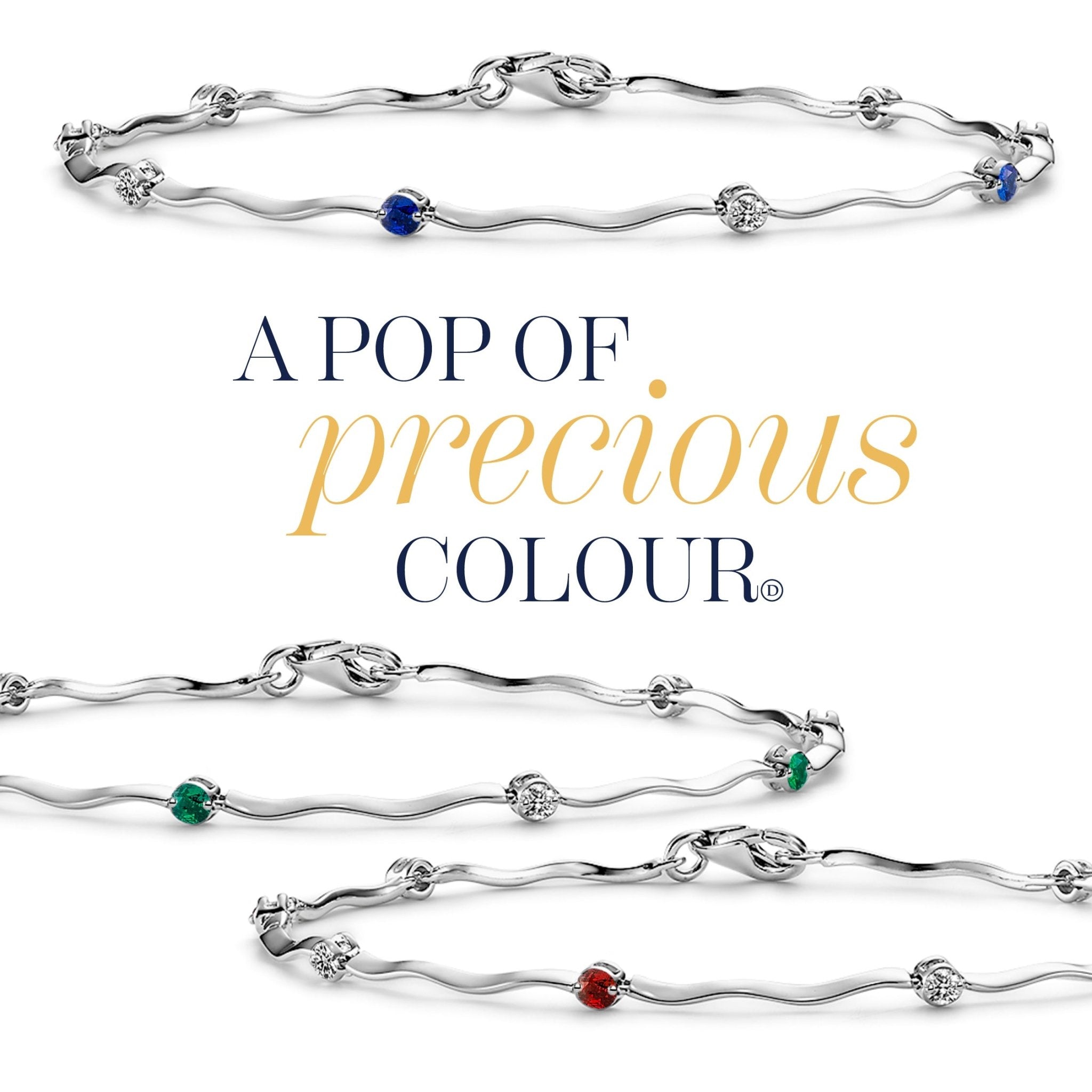 Ruby & Diamond Tennis Bracelet - Dracakis Jewellers