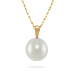 South Sea Pearl Yellow Gold Pendant - Dracakis Jewellers