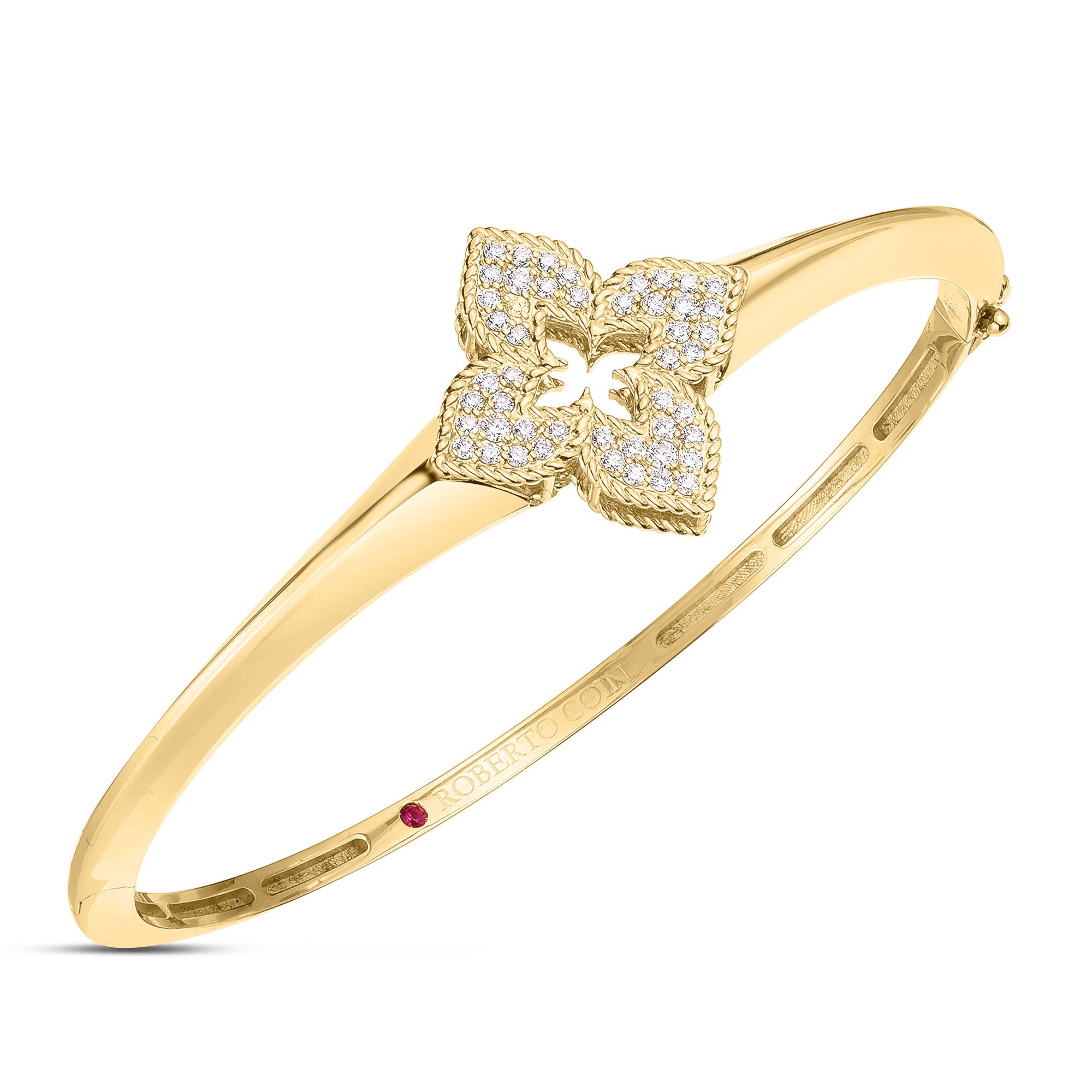 Venetian Princess Bangle with Diamonds - Dracakis Jewellers